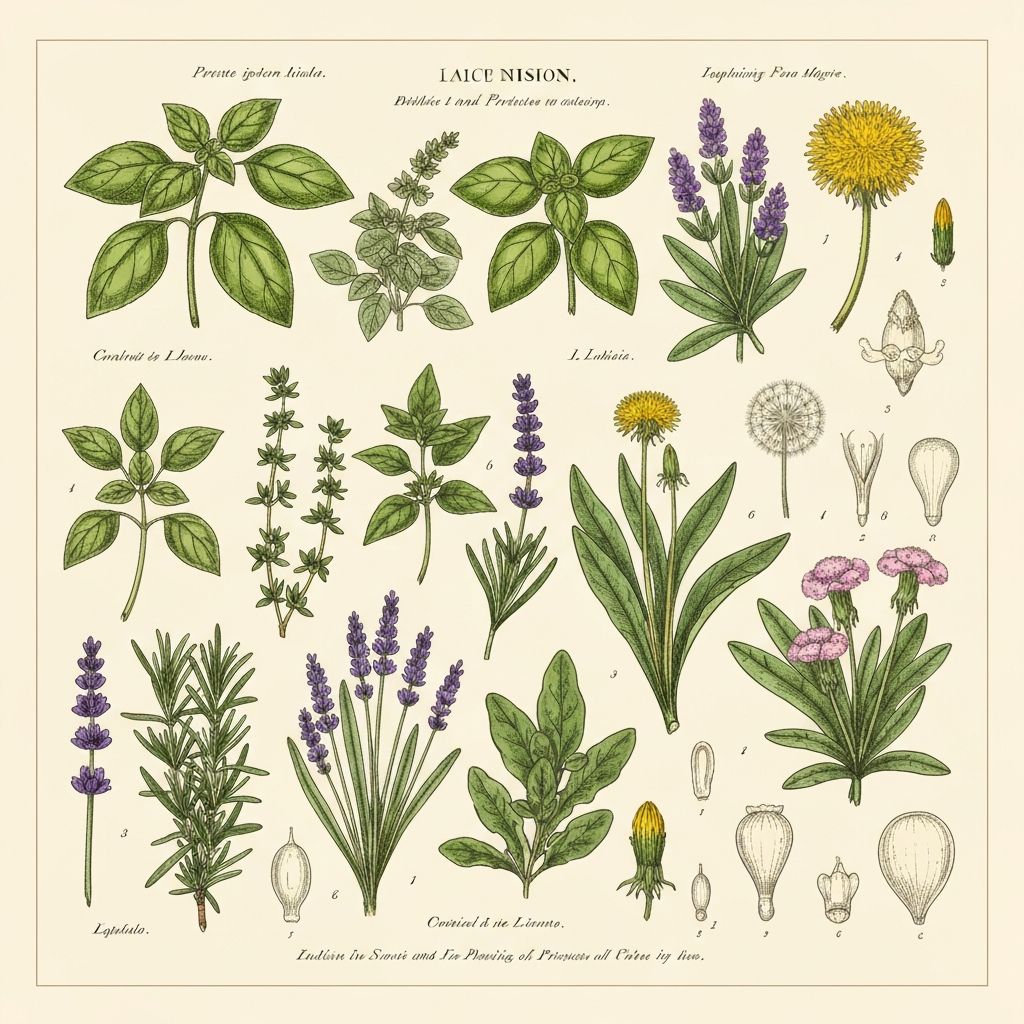 Ilustrasi sejarah penggunaan tanaman herbal