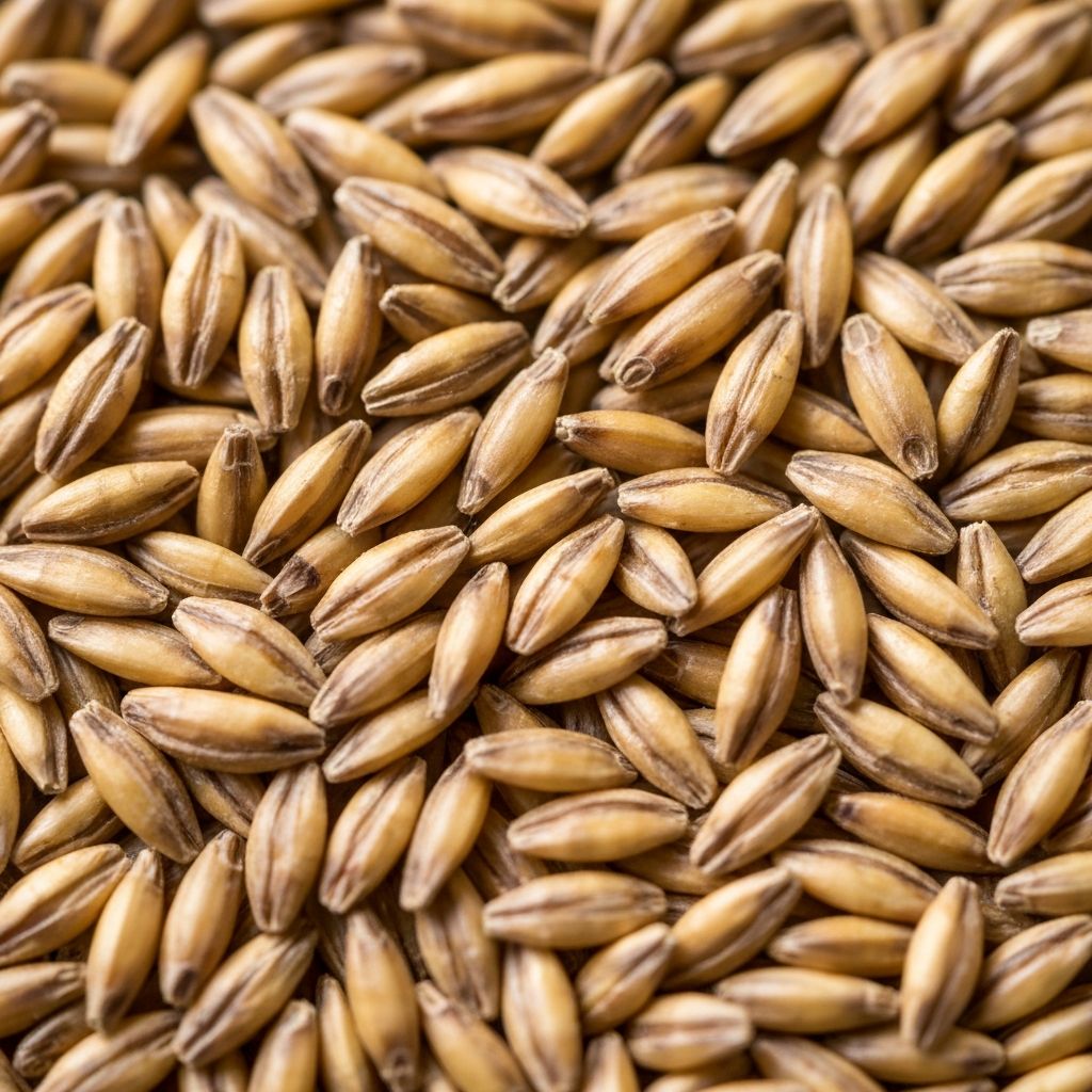 Tekstur makro biji-bijian